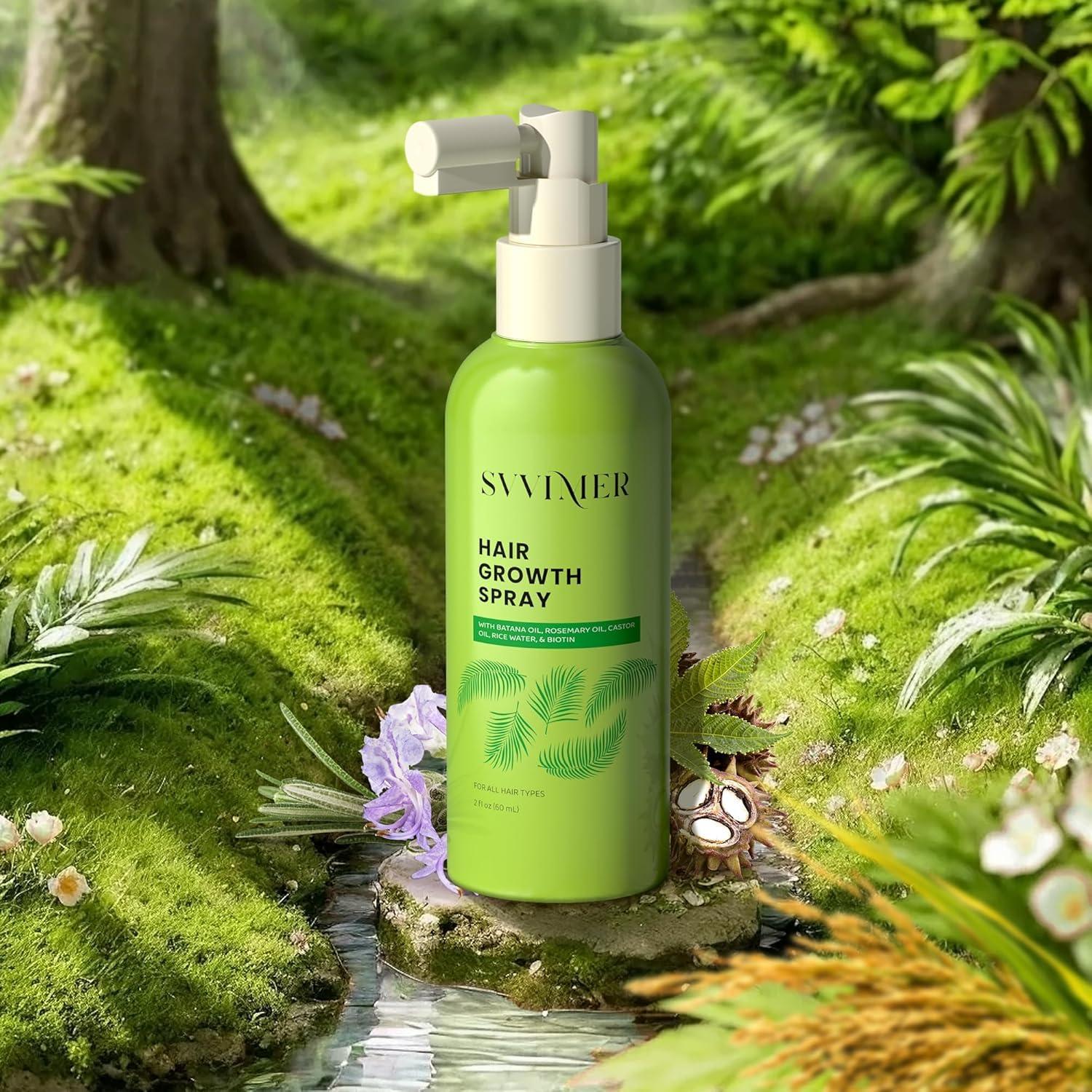 Spray Crecimiento Cabello Svvimer 59.15 ml - Romero y Biotina