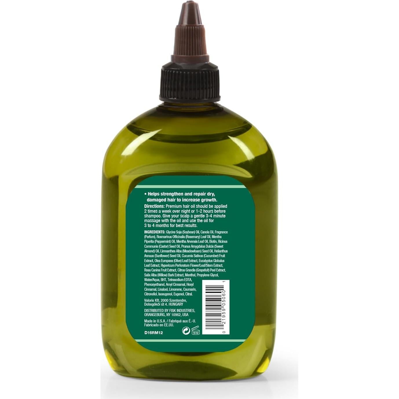 Aceite Capilar Difeel Romero y Menta 340 g con Biotina