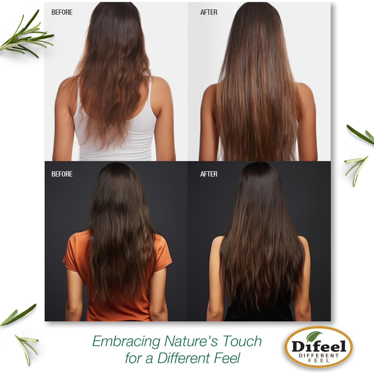 Aceite Capilar Difeel Romero y Menta 340 g con Biotina