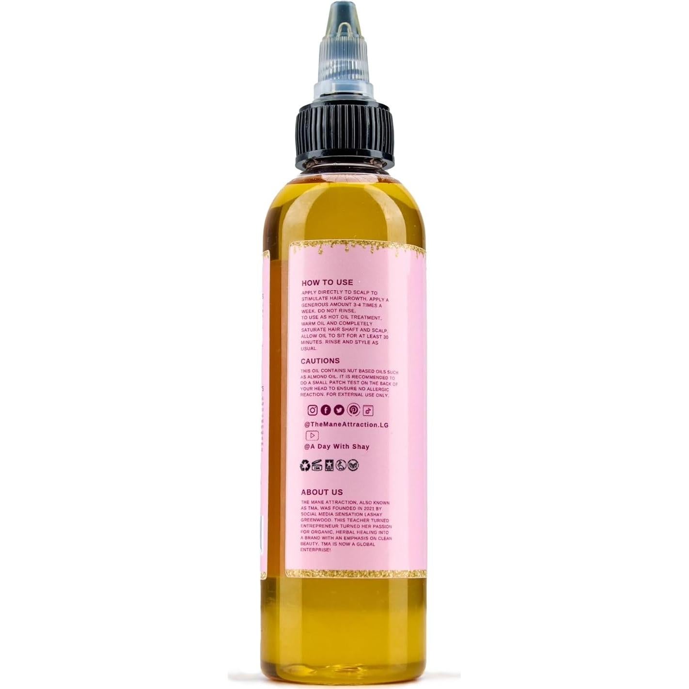 Aceite para el Cabello The Mane Attraction 118 ml - Crecimiento y Hidratación