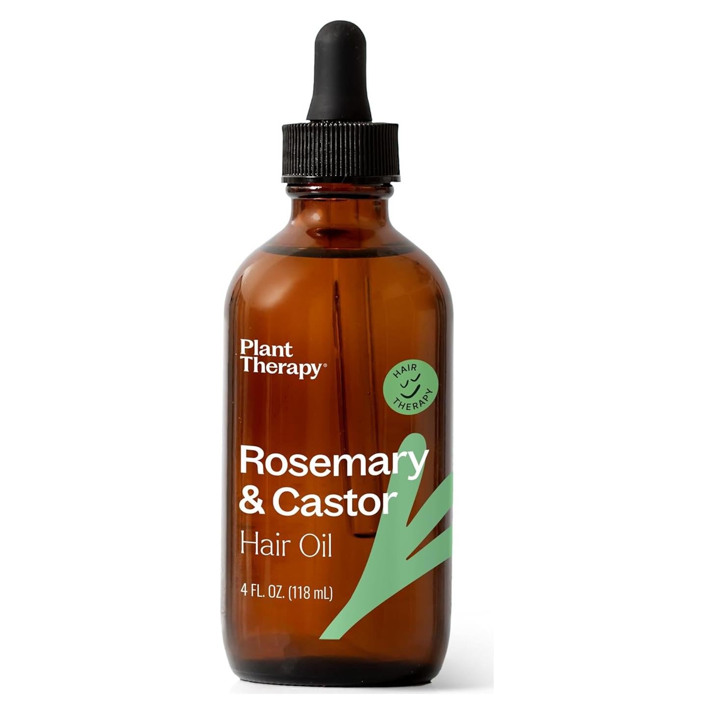 Aceite de Romero y Ricino Plant Therapy 118 ml - Crecimiento y Brillo