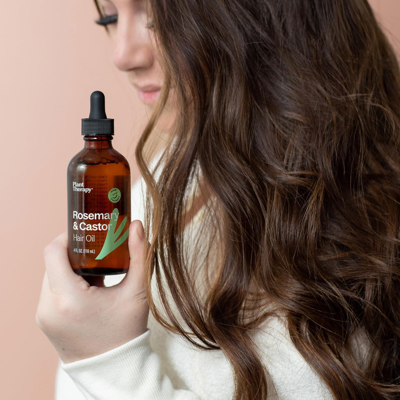 Aceite de Romero y Ricino Plant Therapy 118 ml - Crecimiento y Brillo