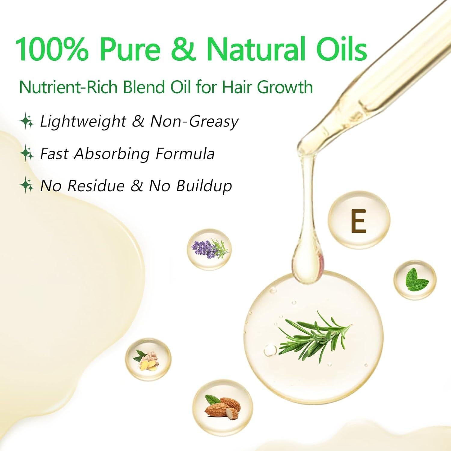 Aceite Capilar Orgánico MMPANG Romero y Ricino 118 ml