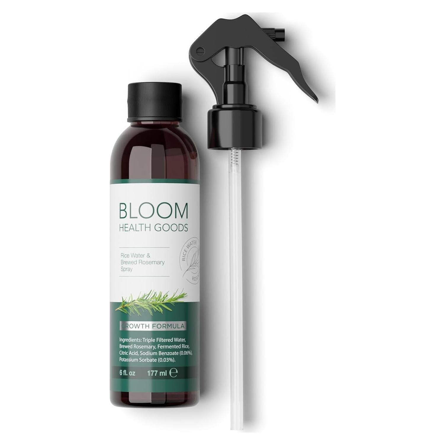 Rocío de Crecimiento Capilar Romero y Arroz Fermentado 170g