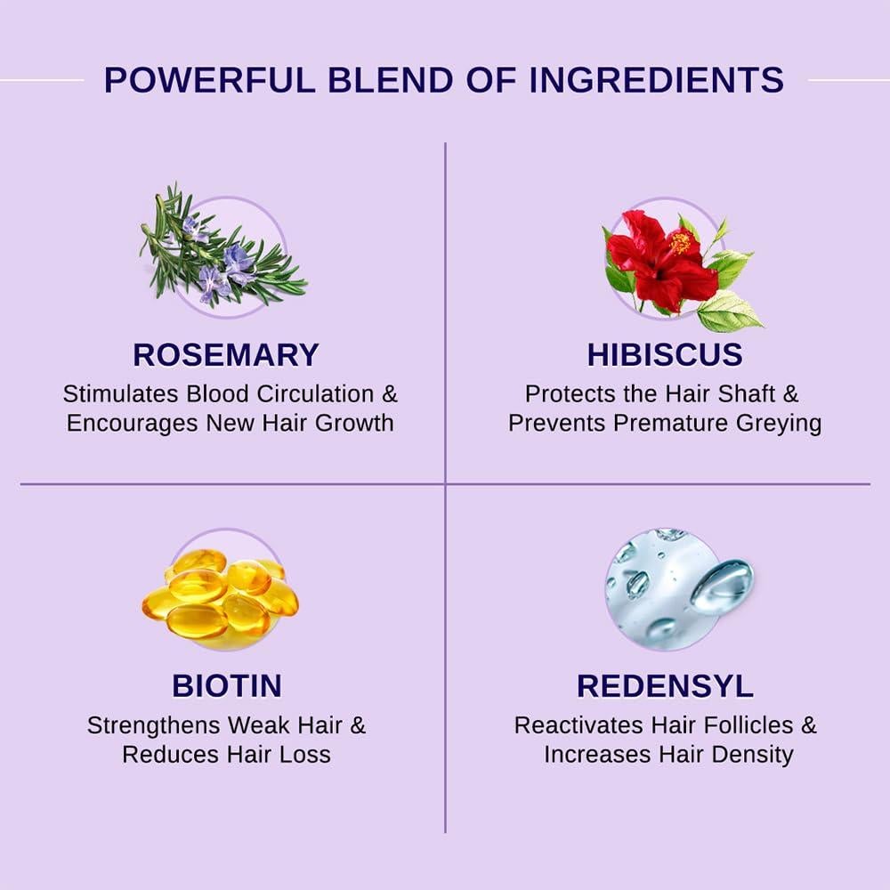 Aceite Crecimiento Capilar Bare Anatomy 100ml Romero Hibisco