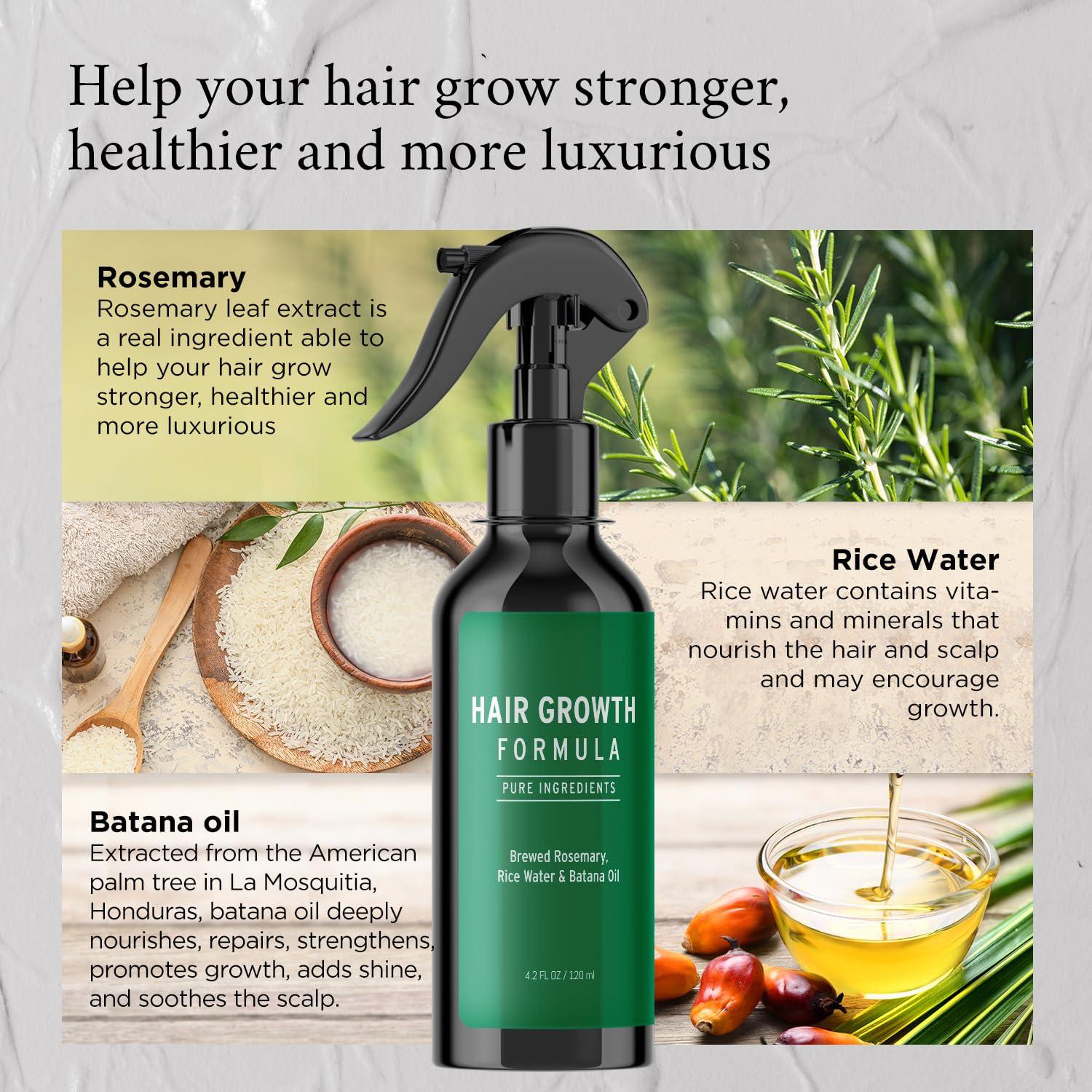 Spray de Agua de Romero Aemerry 124 ml - Crecimiento Cabello