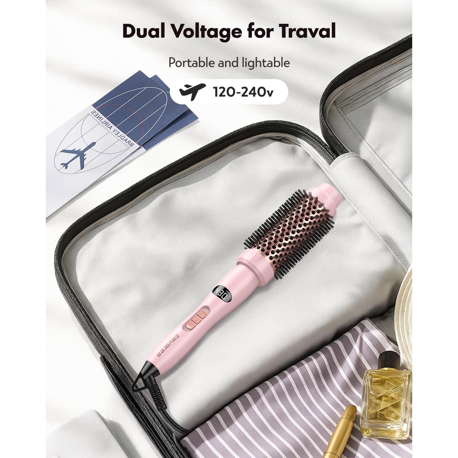 Cepillo Redondo Térmico Zavarea 1.5" Cerámica Iones Negativos