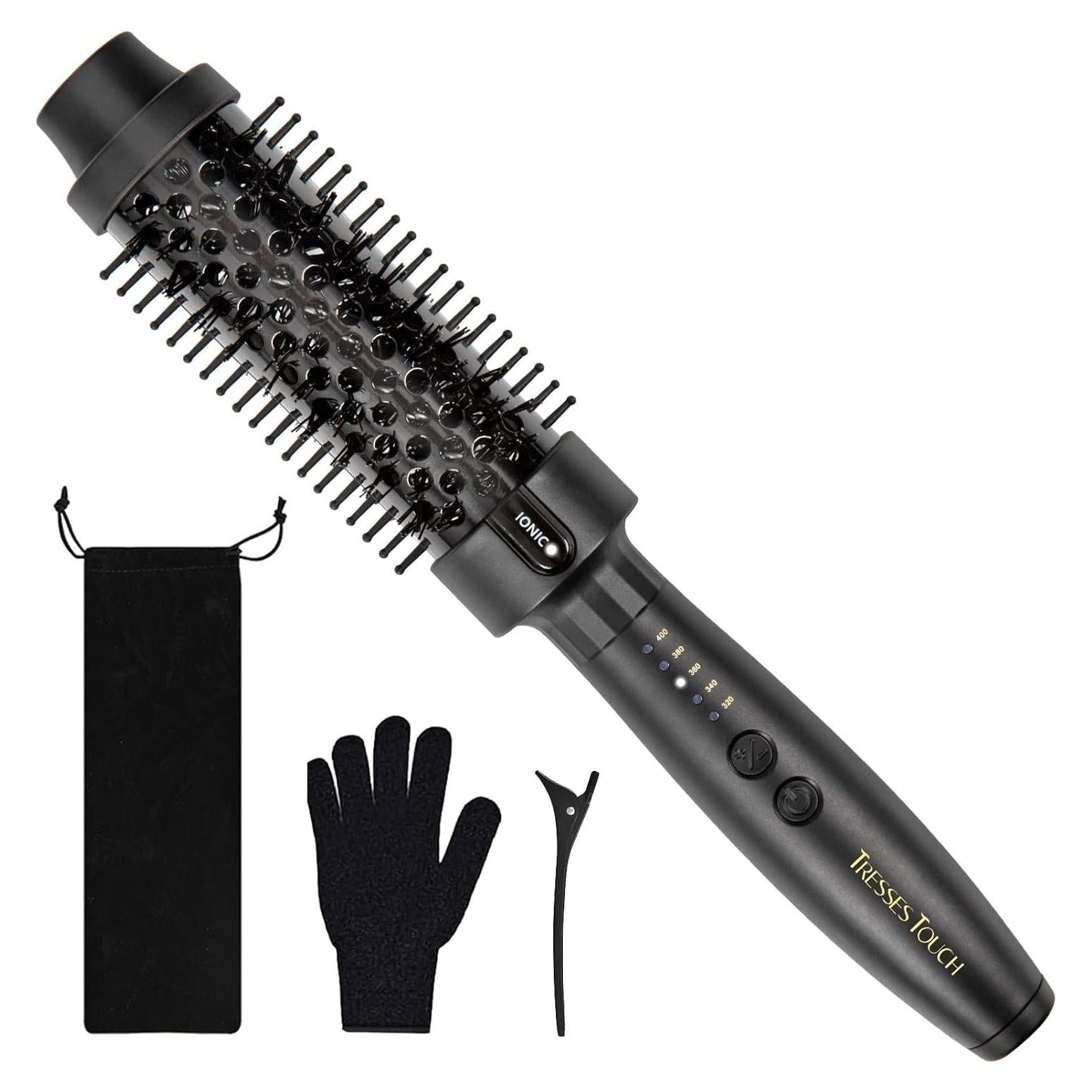 Cepillo Térmico 1.5" Tresses Touch - Cerámica, 5 Temperaturas