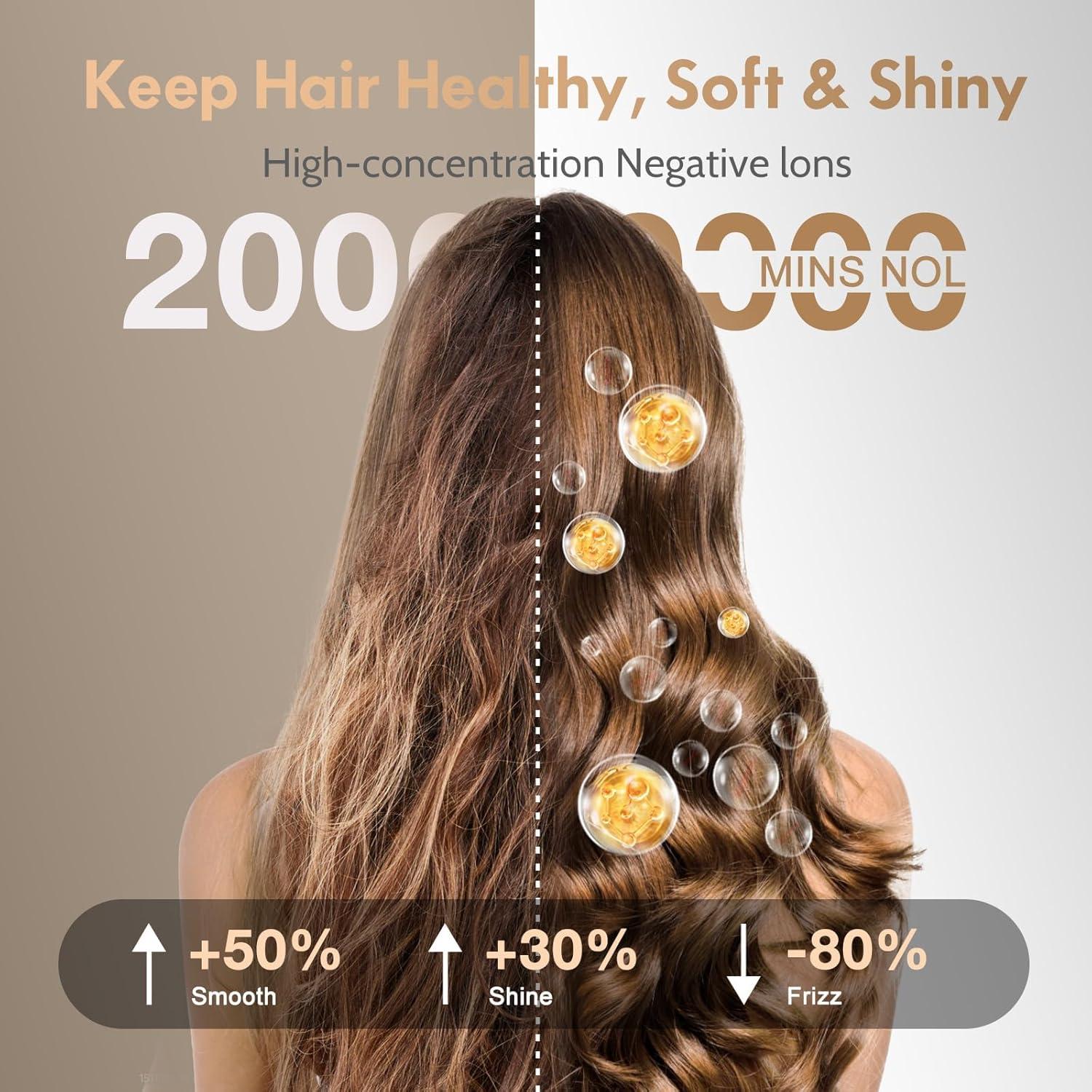 Cepillo Térmico 1.5" Tresses Touch - Cerámica, 5 Temperaturas