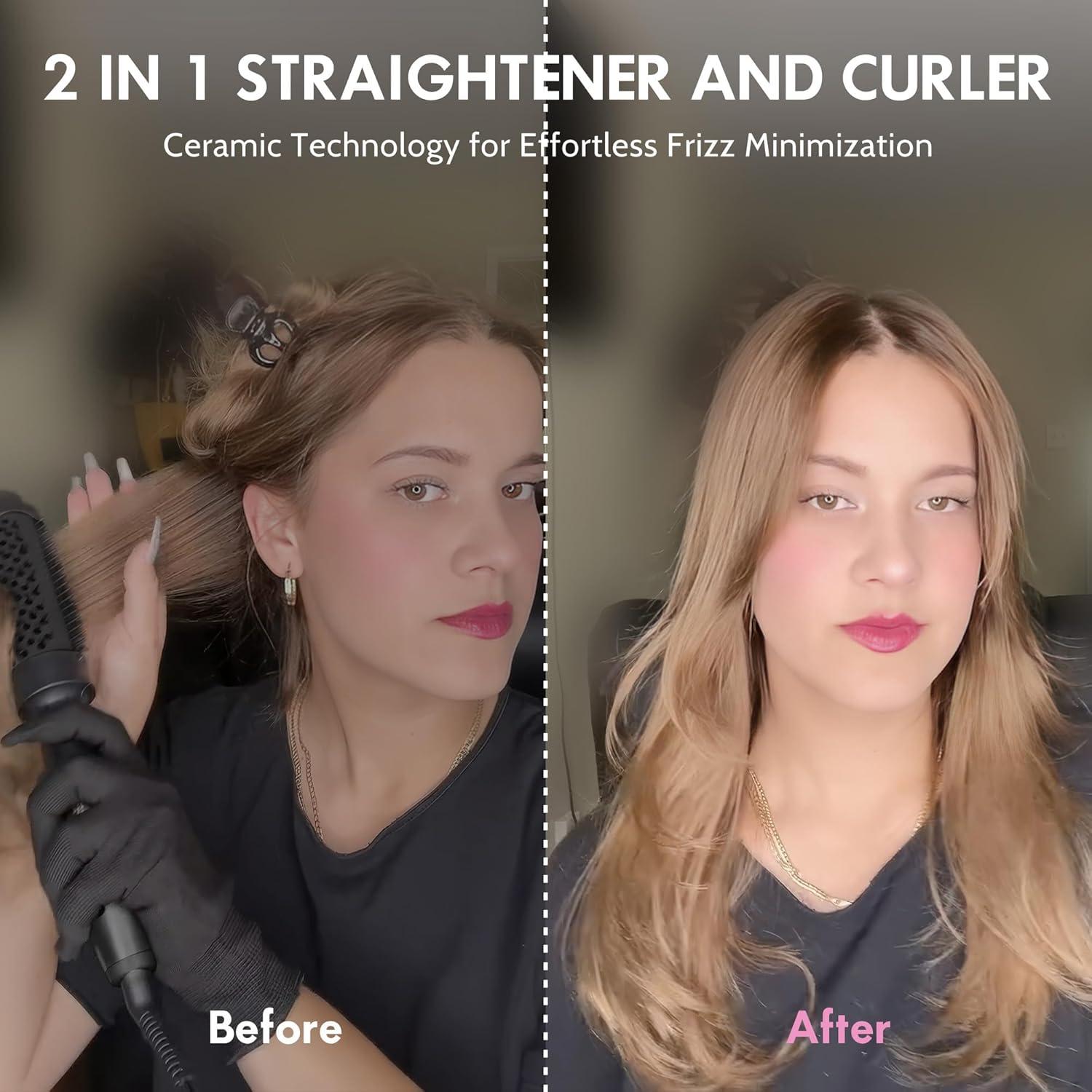 Cepillo Térmico 1.5" Tresses Touch - Cerámica, 5 Temperaturas