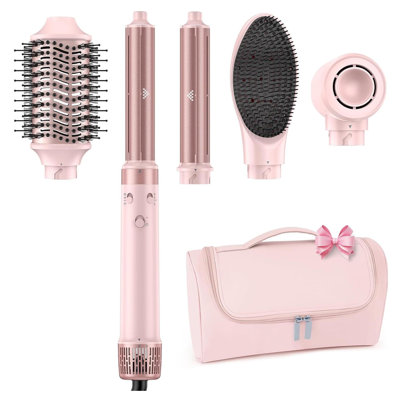 Cepillo Secador de Pelo 5 en 1 MESCOMB Doble Voltaje 1400W