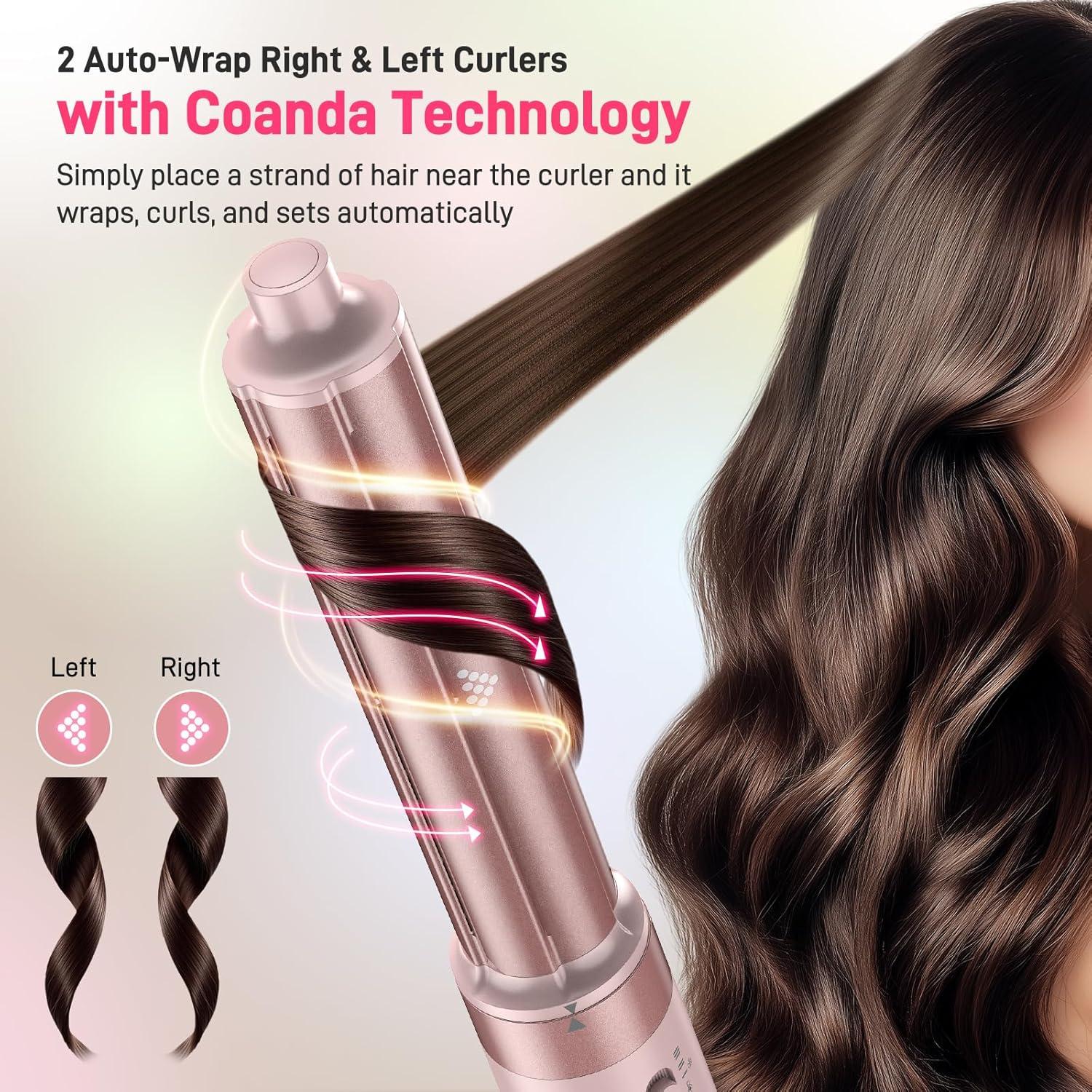 Cepillo Secador de Pelo 5 en 1 MESCOMB Doble Voltaje 1400W