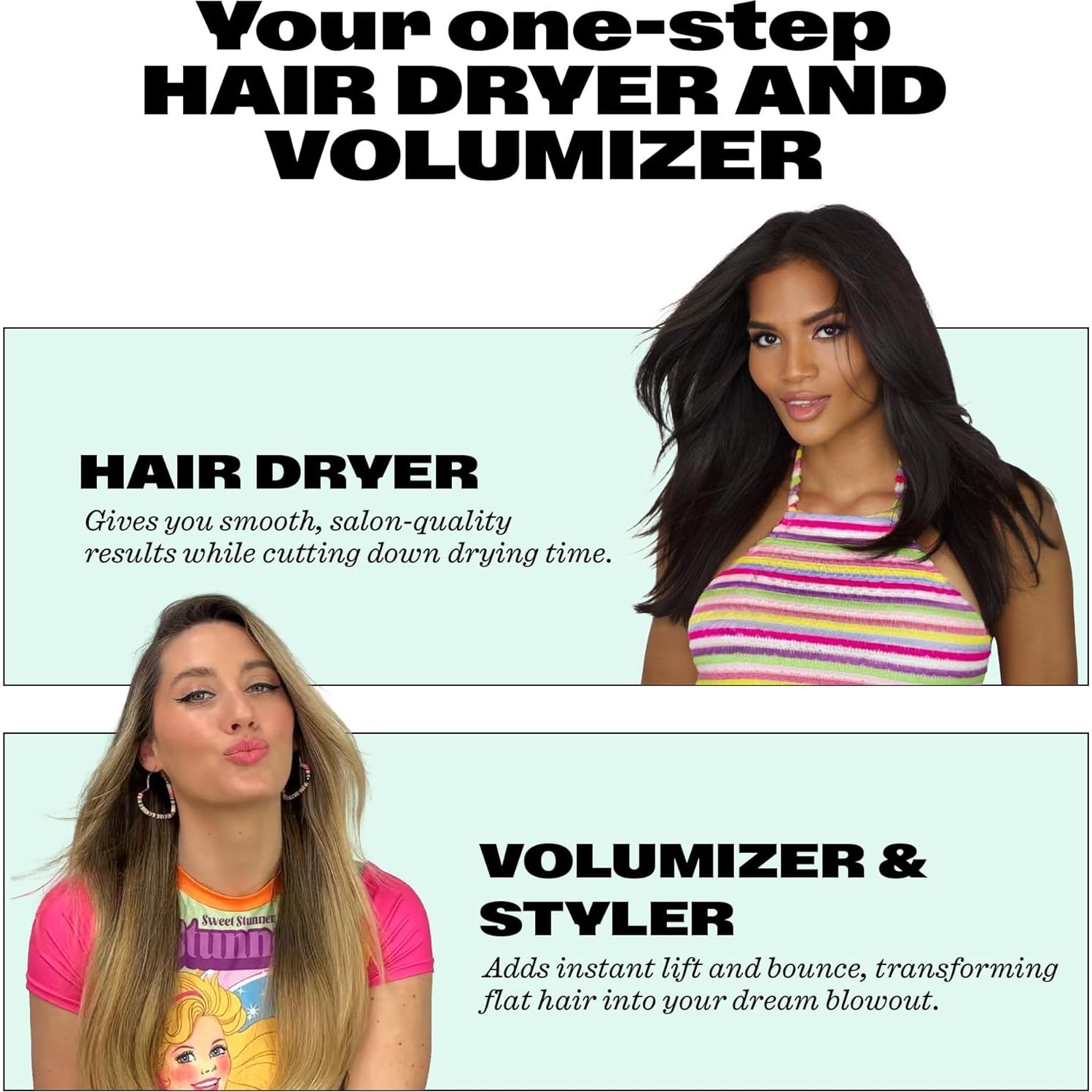 Cepillo Secador Trademark Beauty Easy Blo 4 en 1 - Blanco