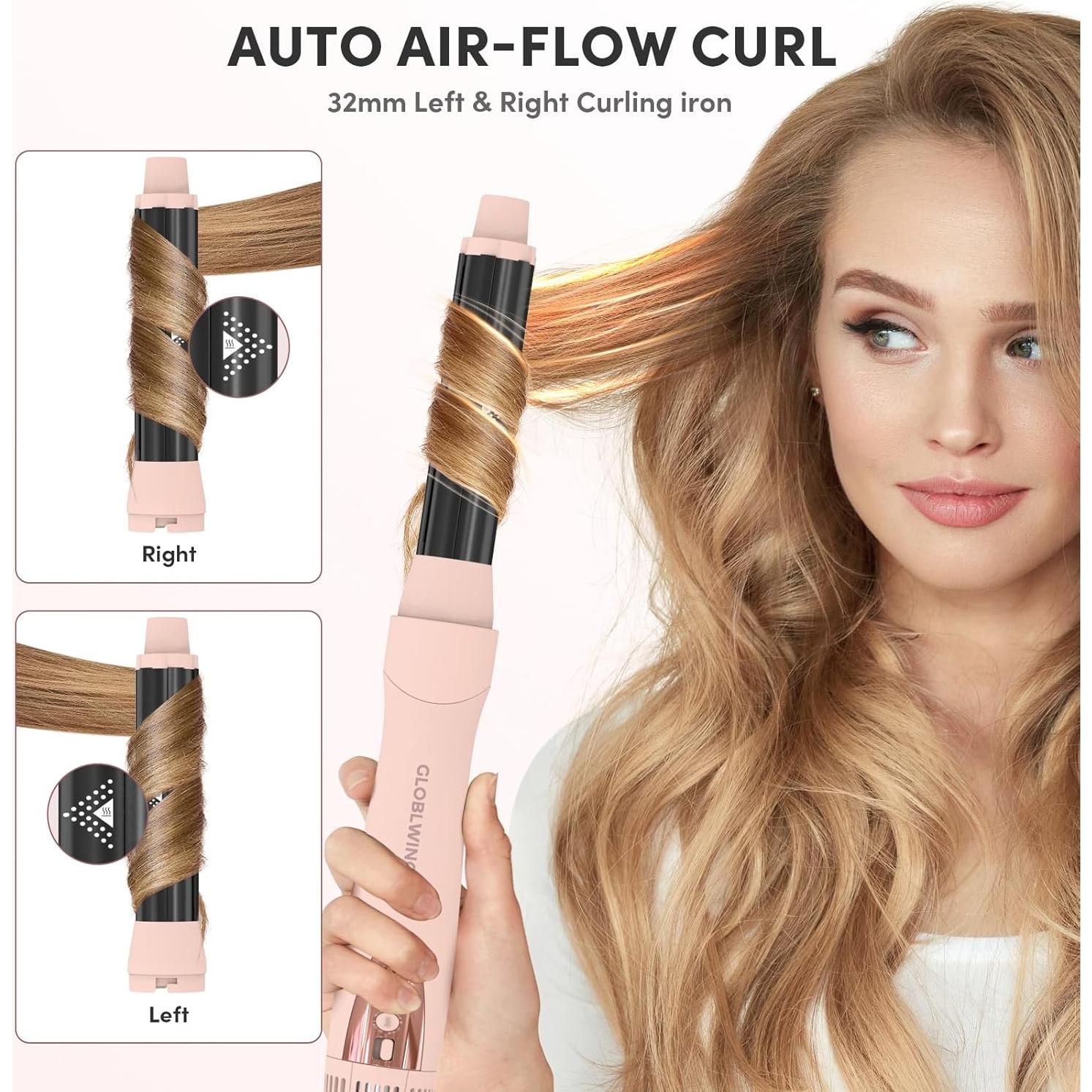 Cepillo Secador de Cabello 6 en 1 GLOBLWING SM-8200 Iónico 1.72kg