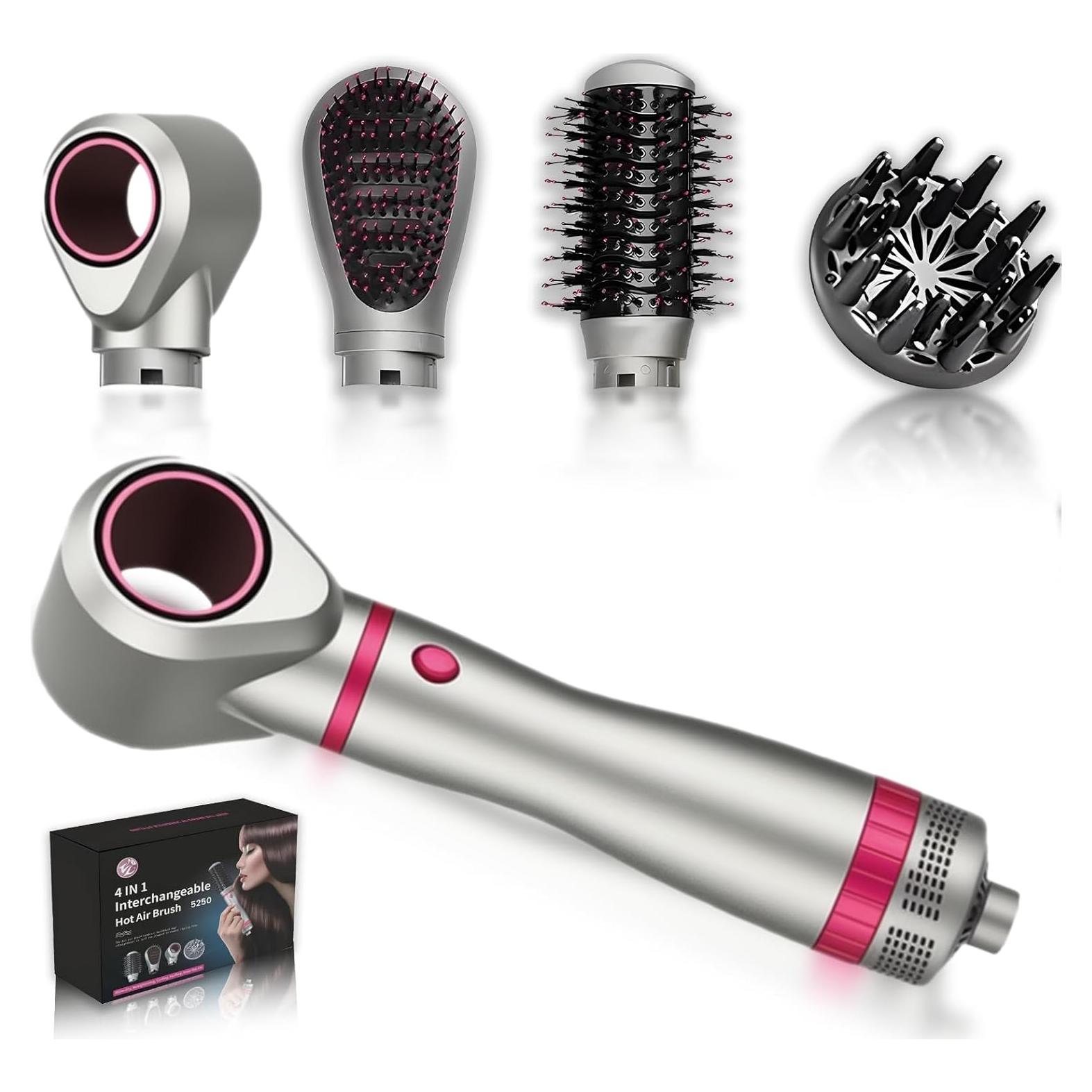 Cepillo Estilizador de Aire Caliente CHERRYSUN 4 en 1 1100W