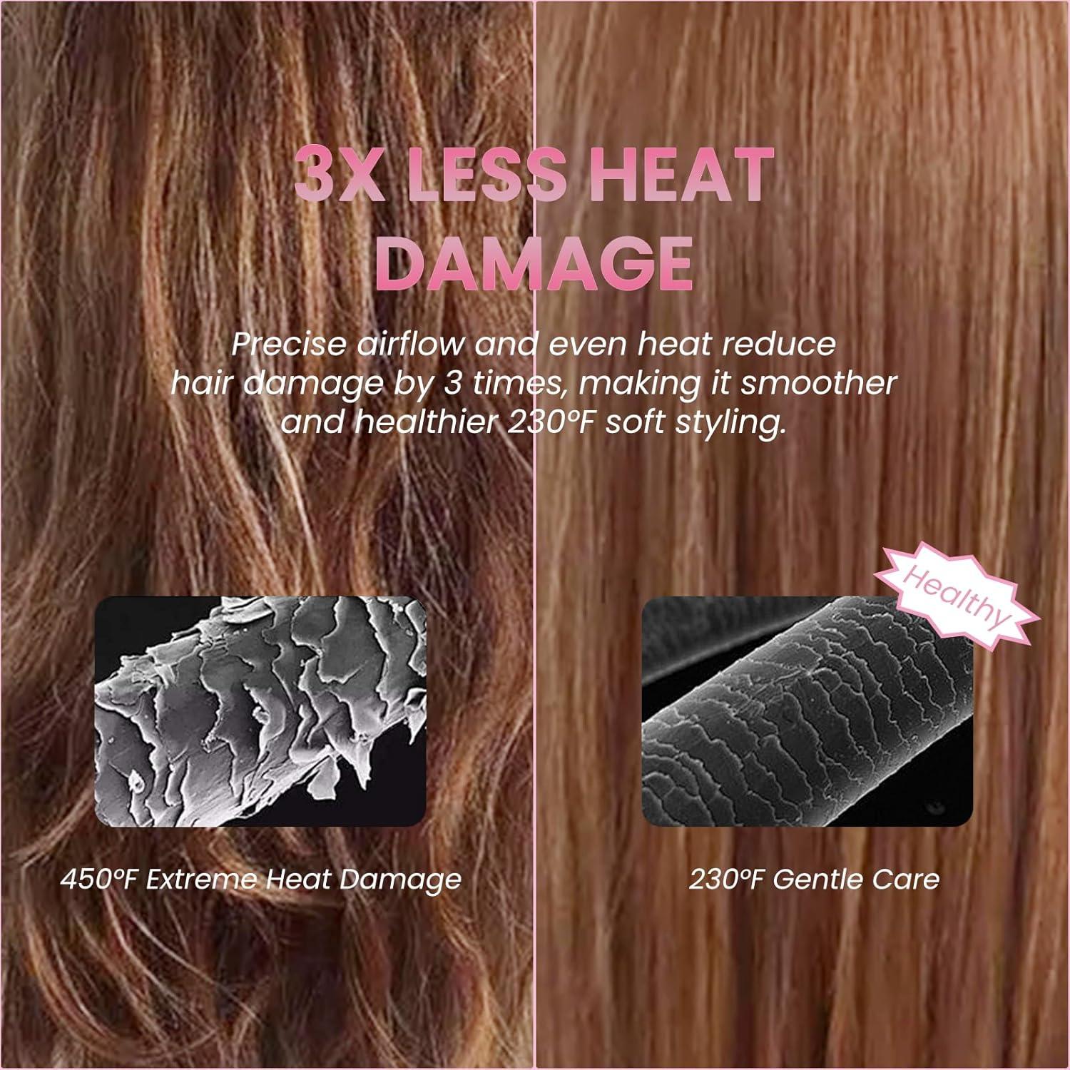 Cepillo Estilizador de Aire Caliente CHERRYSUN 4 en 1 1100W