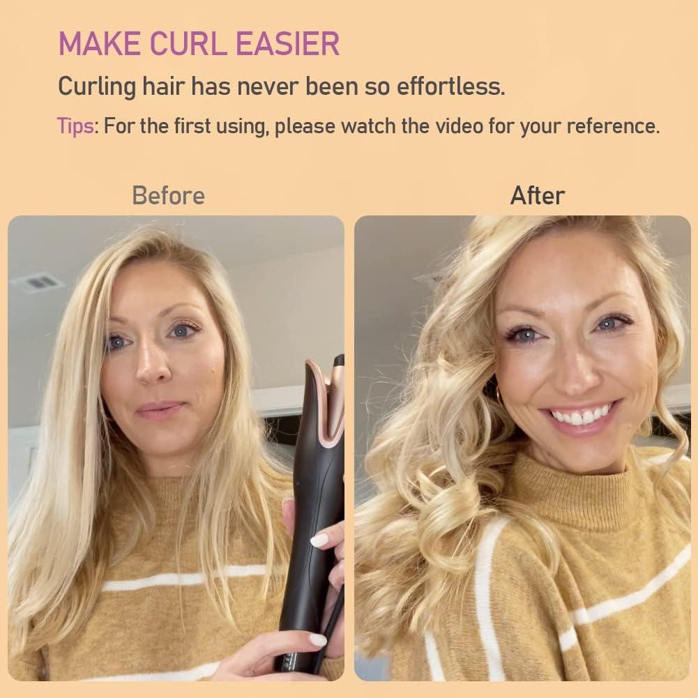 Rizador de Cabello Automático Bejarm 1" Anti-Escaldado