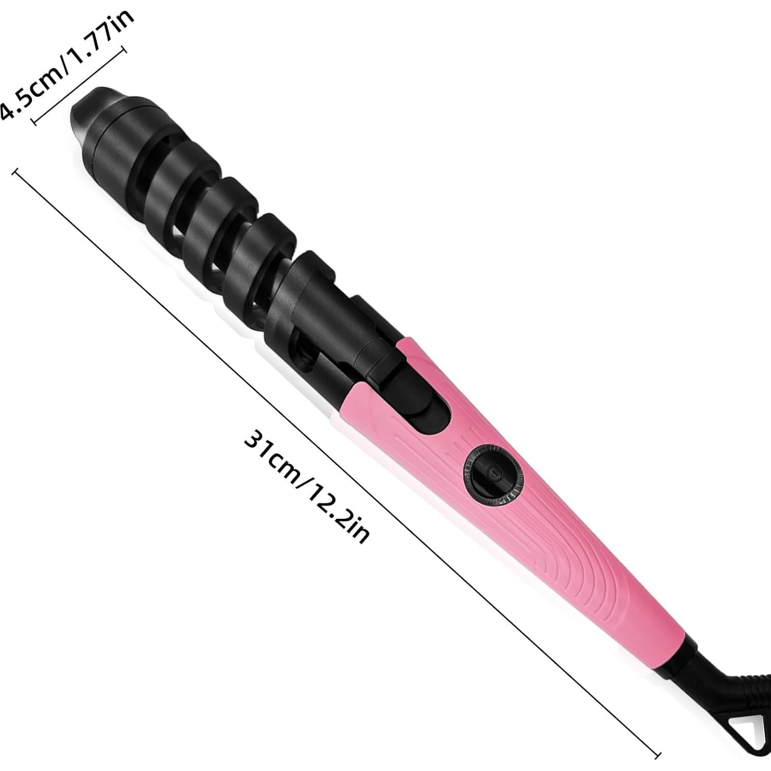 Varita de Rizado Cerámica AUITRONCARE 1.9 cm Rosa