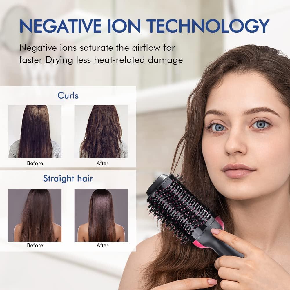 Cepillo Secador de Cabello HUBAKO 4 en 1 Iónico 31.75cm