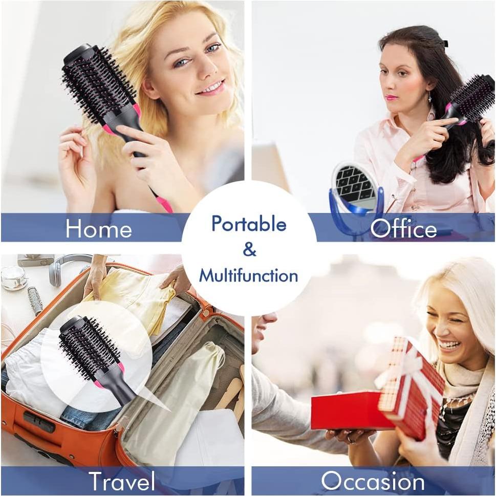 Cepillo Secador de Cabello HUBAKO 4 en 1 Iónico 31.75cm