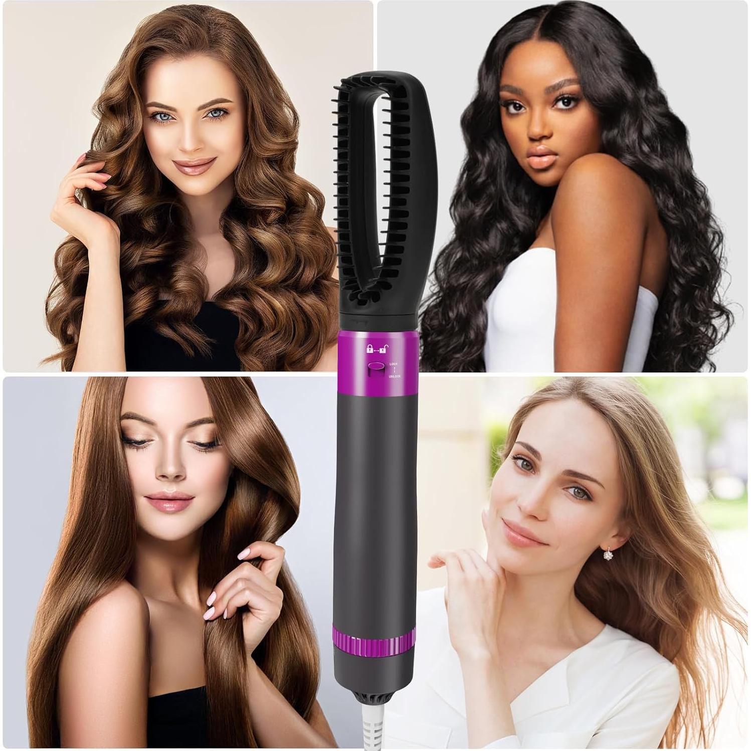 Cepillo Secador 5 en 1 Alledge XD-2501 con Tecnología Iónica