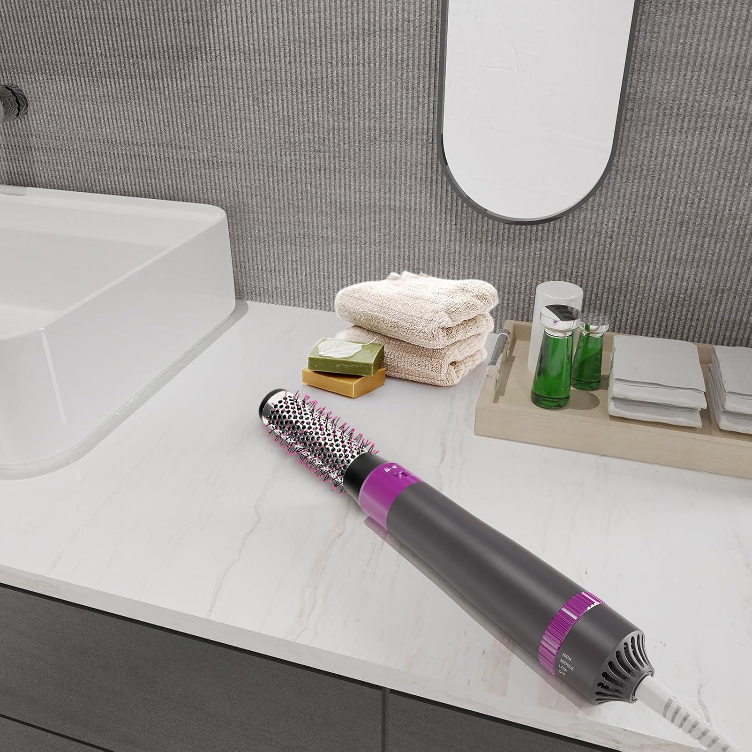 Cepillo Secador 5 en 1 Alledge XD-2501 con Tecnología Iónica