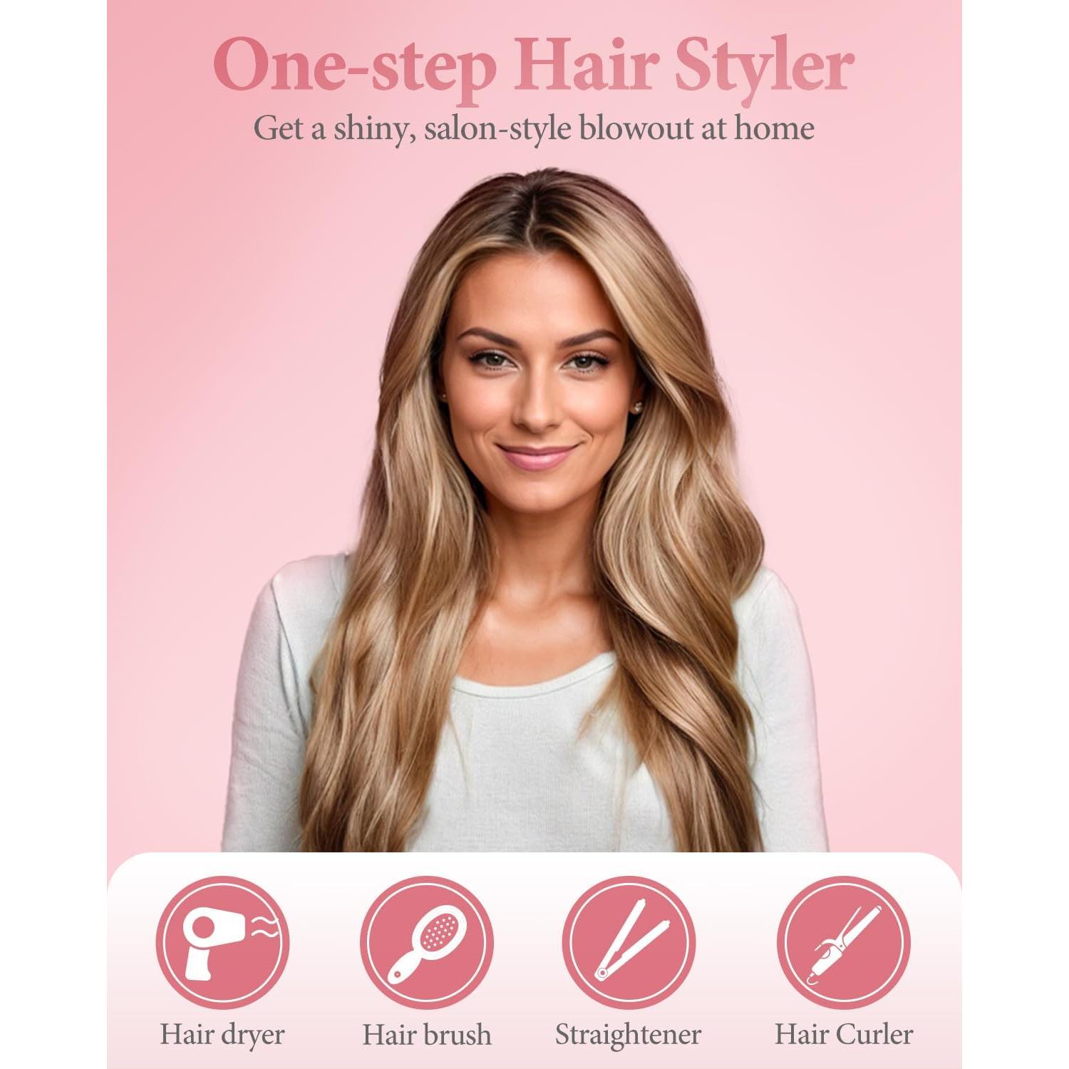 Cepillo Secador de Cabello Weeyum Doble Voltaje 125V/220V