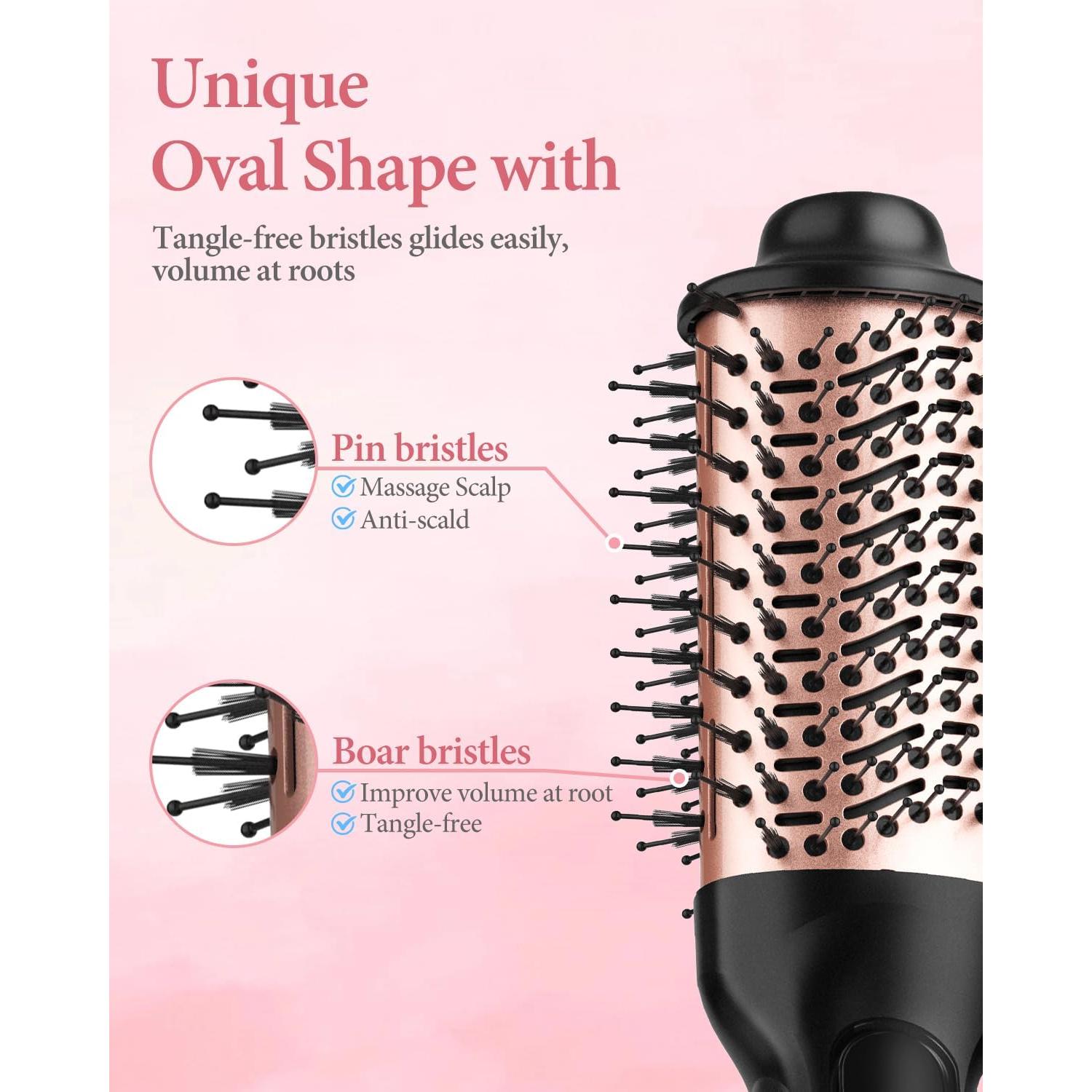 Cepillo Secador de Cabello Weeyum Doble Voltaje 125V/220V