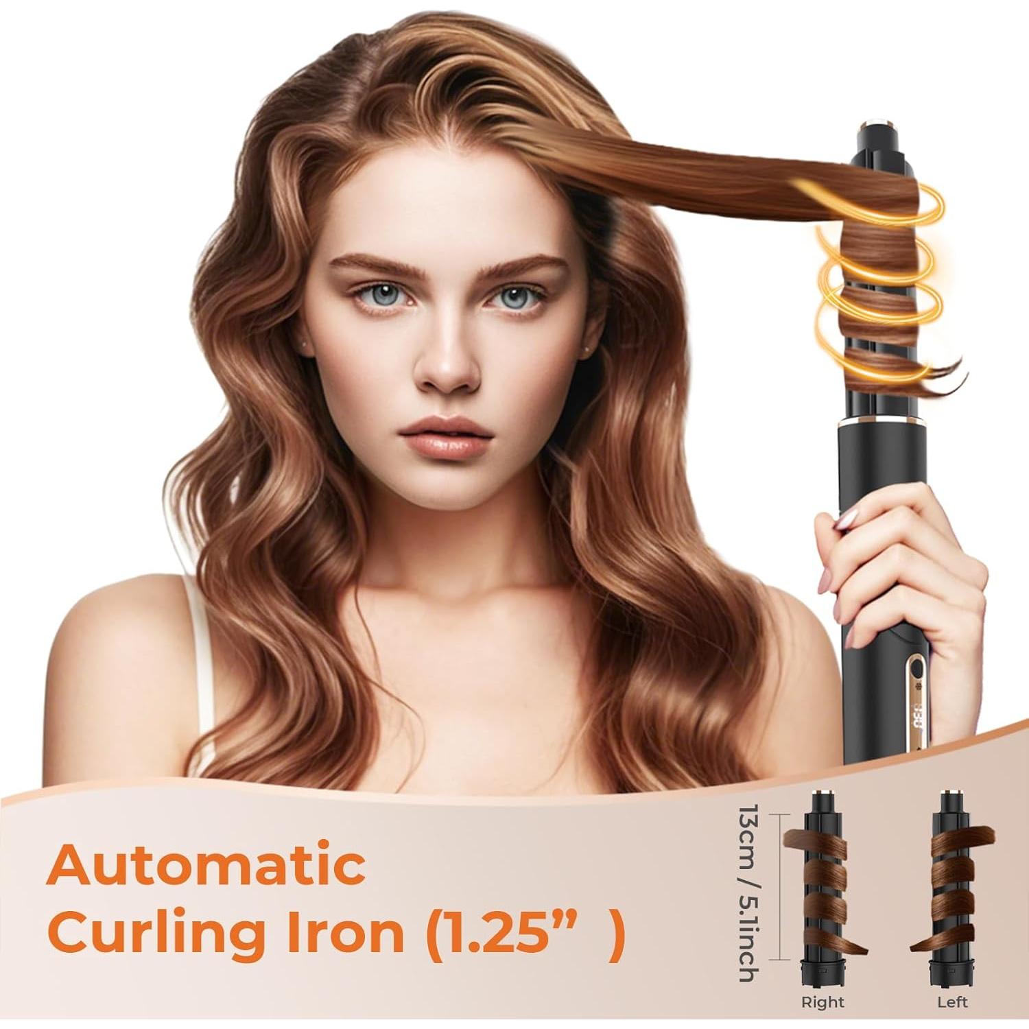 Cepillo de Aire Caliente Oudim 6 en 1 con Iones Negativos