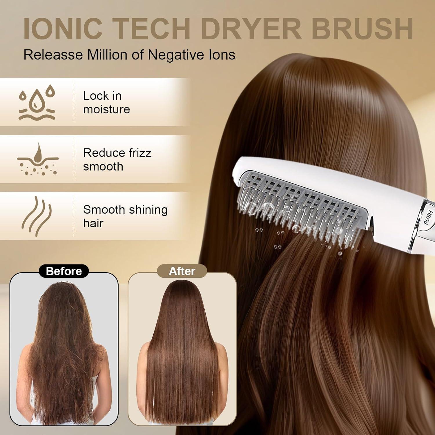 Cepillo Secador de Cabello Sonew SEVC-1413200044913 2 en 1