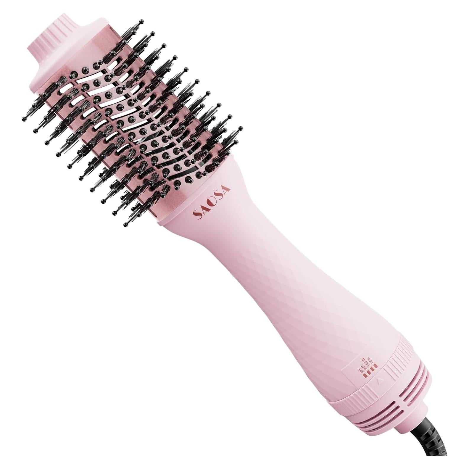 Cepillo Secador de Cabello 4 en 1 SAOSA con Cerámica y Iones Negativos