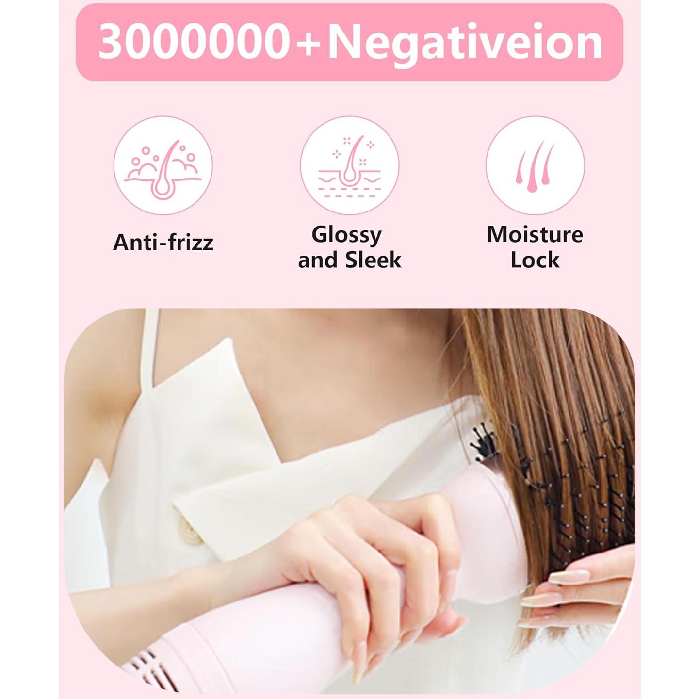 Cepillo Secador de Cabello 4 en 1 SAOSA con Cerámica y Iones Negativos