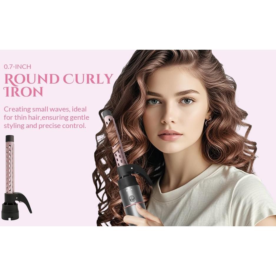 Set de Cepillo Secador de Cabello Yueli 5 en 1 con Iones Negativos