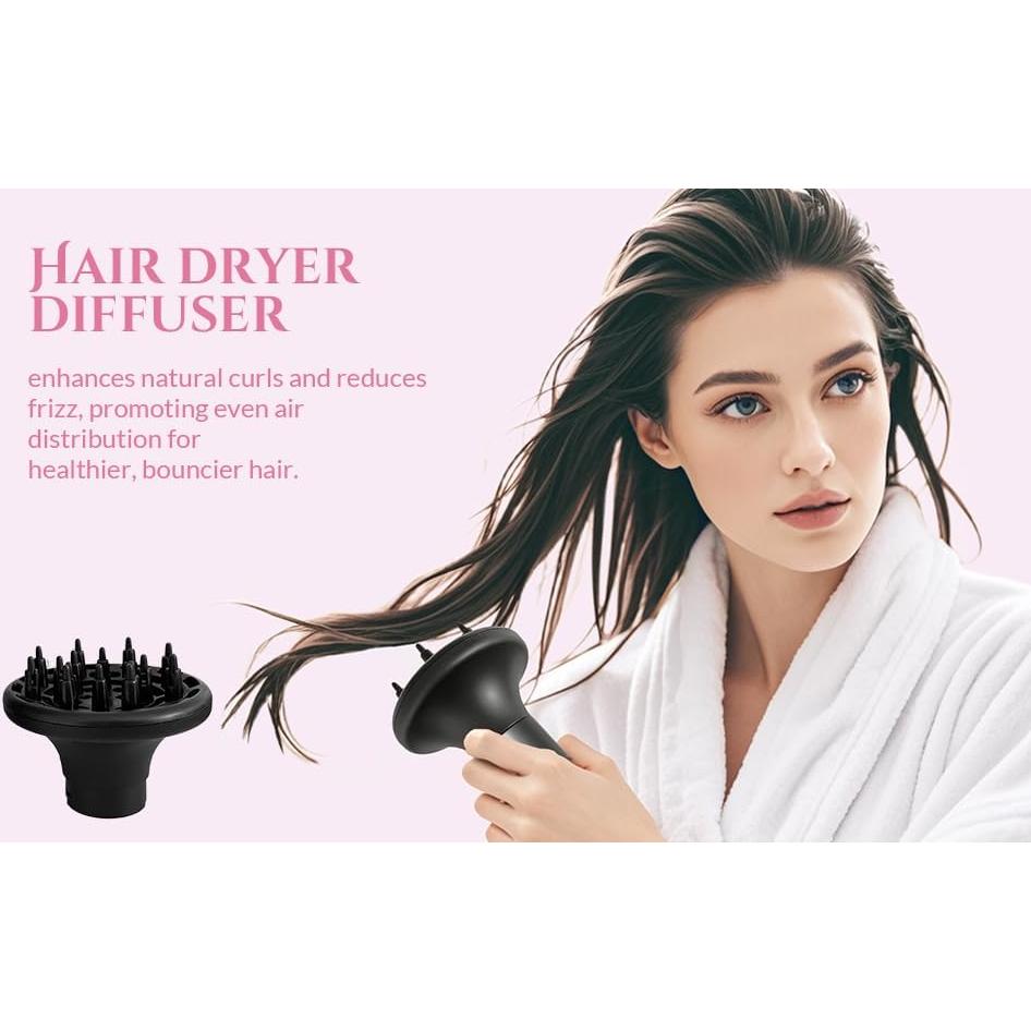 Set de Cepillo Secador de Cabello Yueli 5 en 1 con Iones Negativos