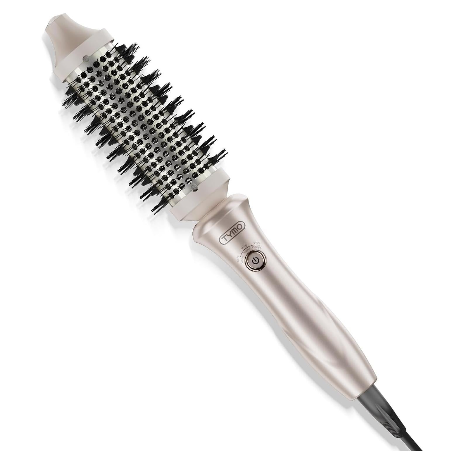 Cepillo Térmico TYMO STYLUX 1.5" Alisador y Rizador 2 en 1