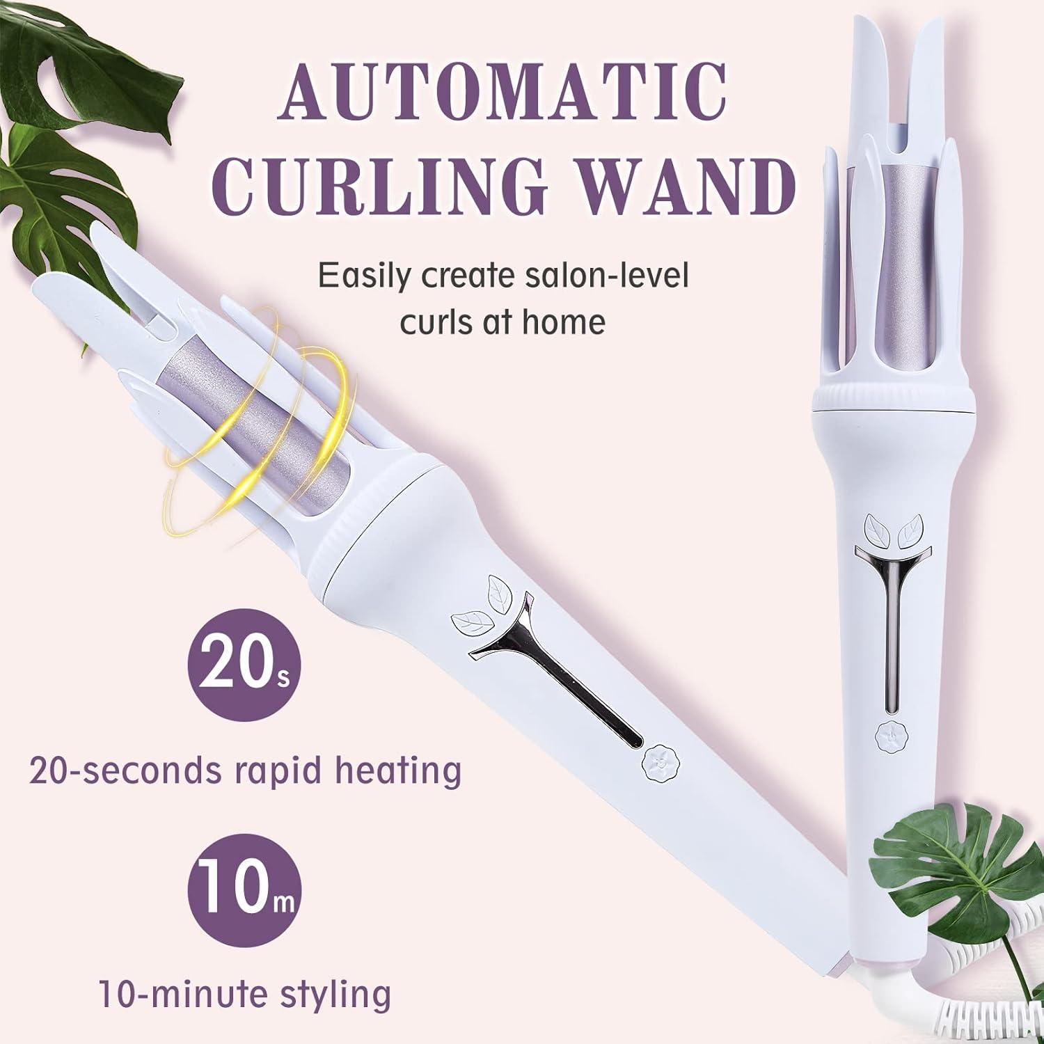 Rizador de Cabello Automático PrettyFirst 3 Niveles Temperatura