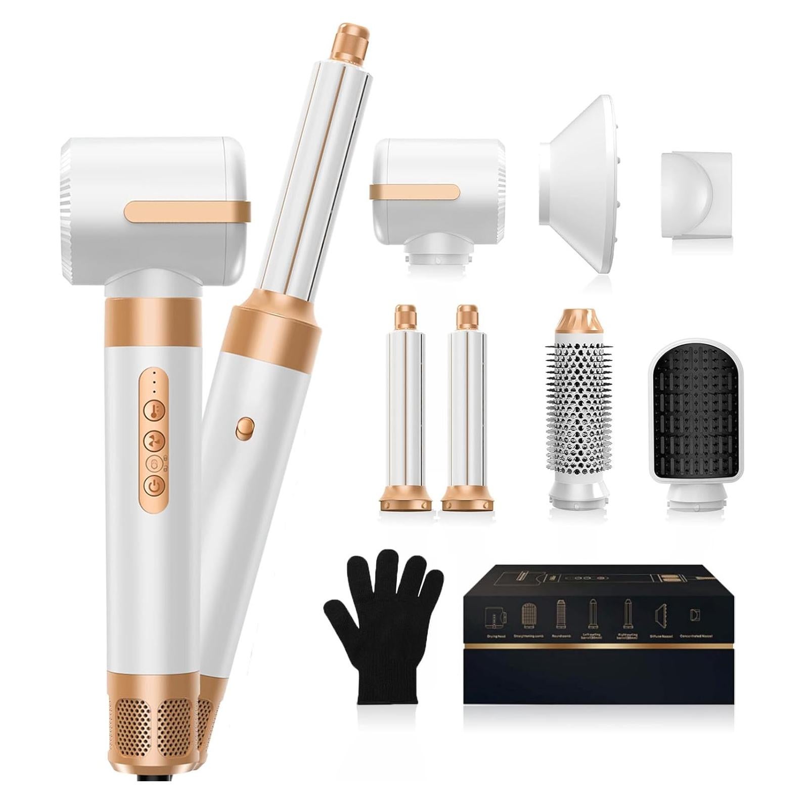 Cepillo Secador 7 en 1 Yitrust - Alisar, Rizar y Secar Cabello