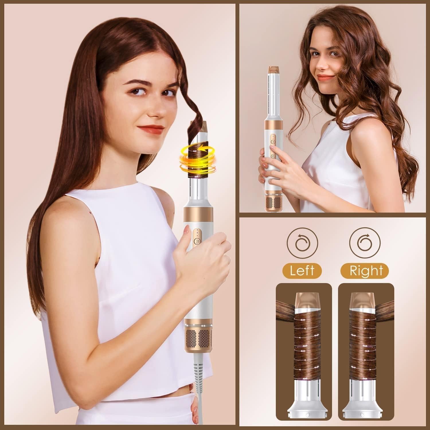 Cepillo Secador 7 en 1 Yitrust - Alisar, Rizar y Secar Cabello