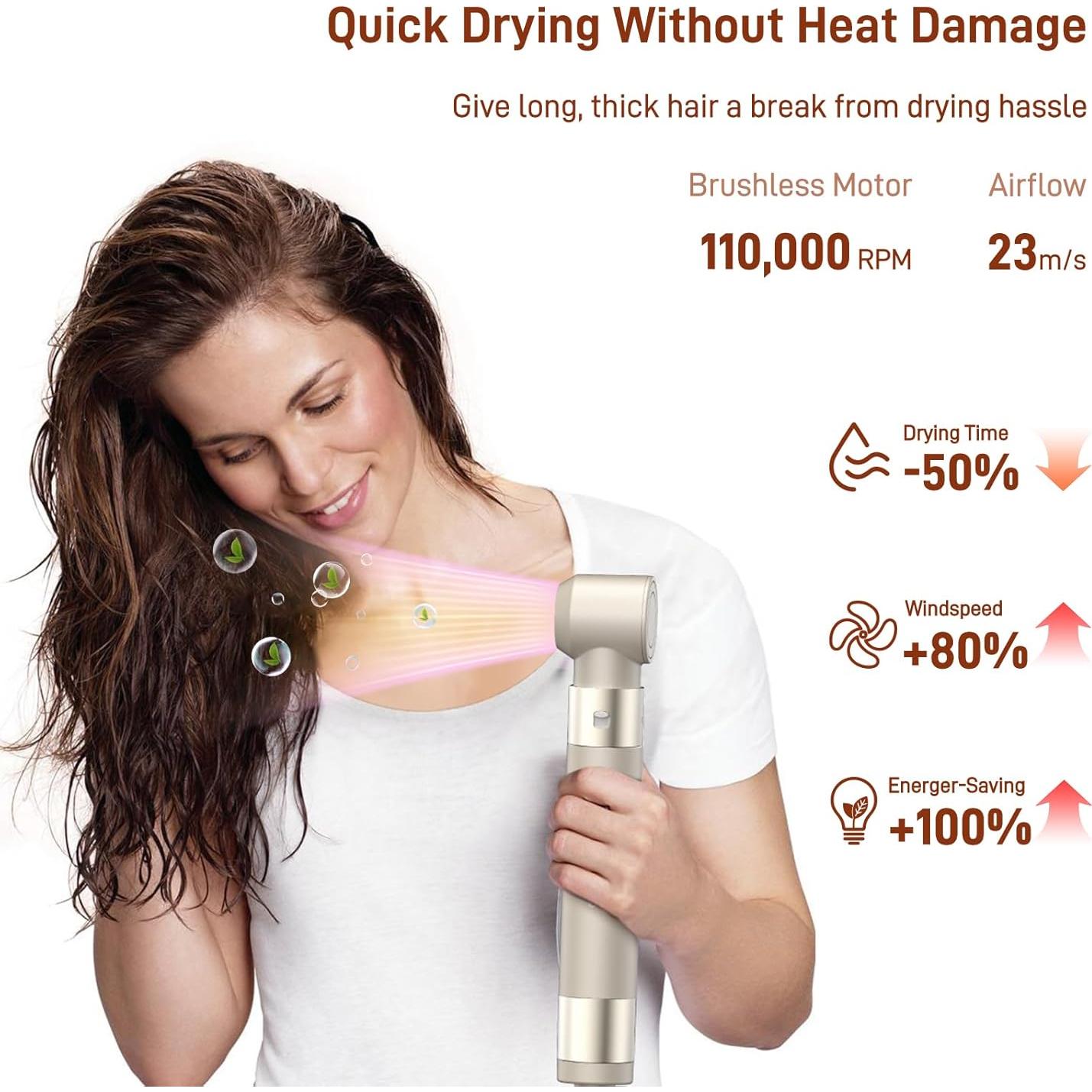 Estilizador de Cabello 5 en 1 MESCOMB SM-5319 110000 RPM