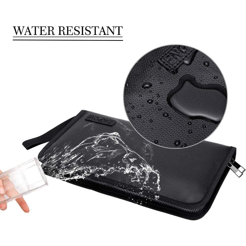 Carpeta Expansible Ignífuga ENGPOW A5 13 Bolsillos Negra