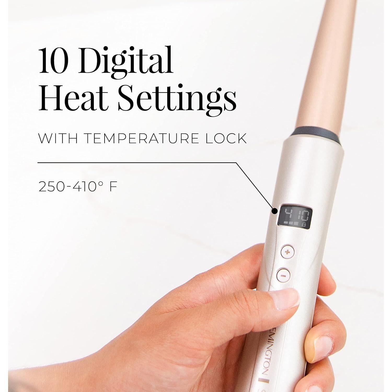 Varita de Rizado Cónica Remington Shine Therapy 1/2 - 1"