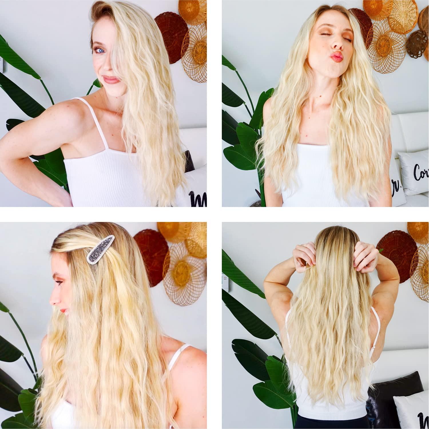 Plancha de Rizar 3 Barriles TOP4EVER 1" Cerámica Rosa