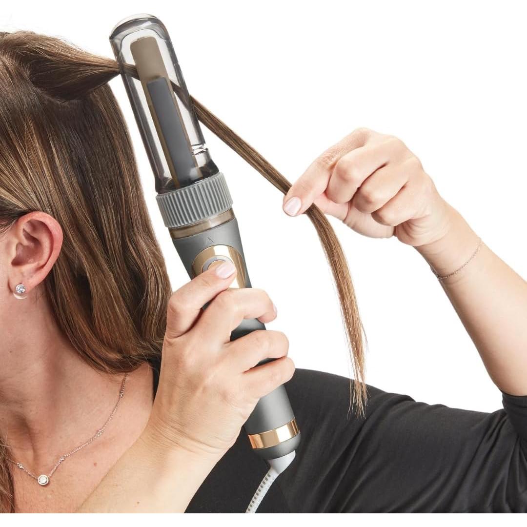 Rizador Automático Conair Curl Secret Cerámico 0.64" Gris