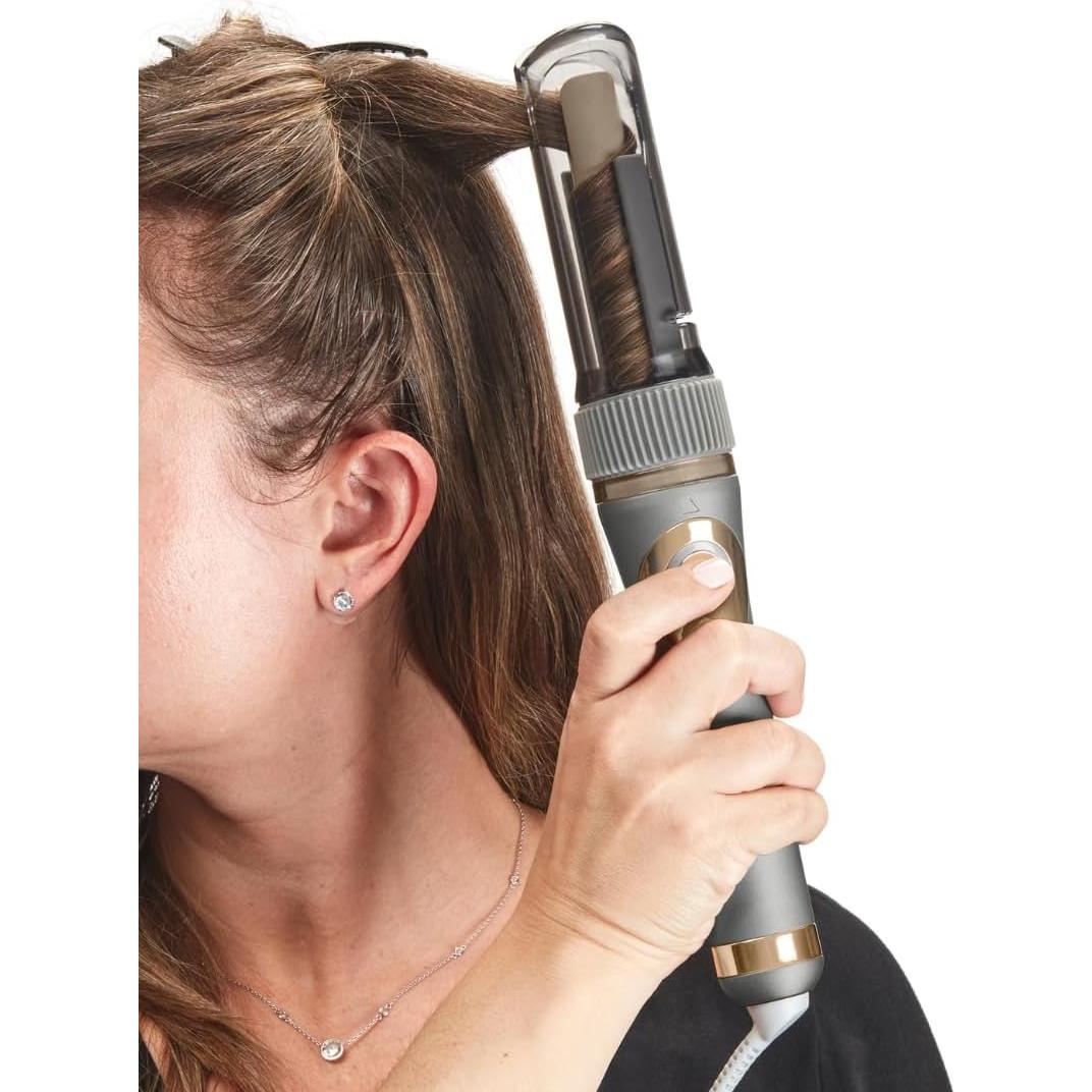 Rizador Automático Conair Curl Secret Cerámico 0.64" Gris