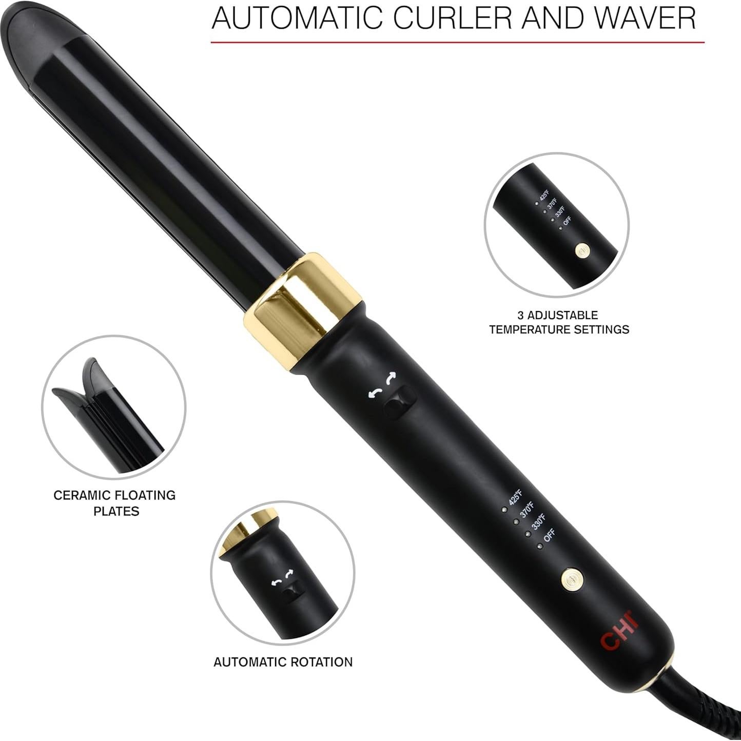 Rizador Automático CHI Twist-N-Wave Cerámica 2.54 cm