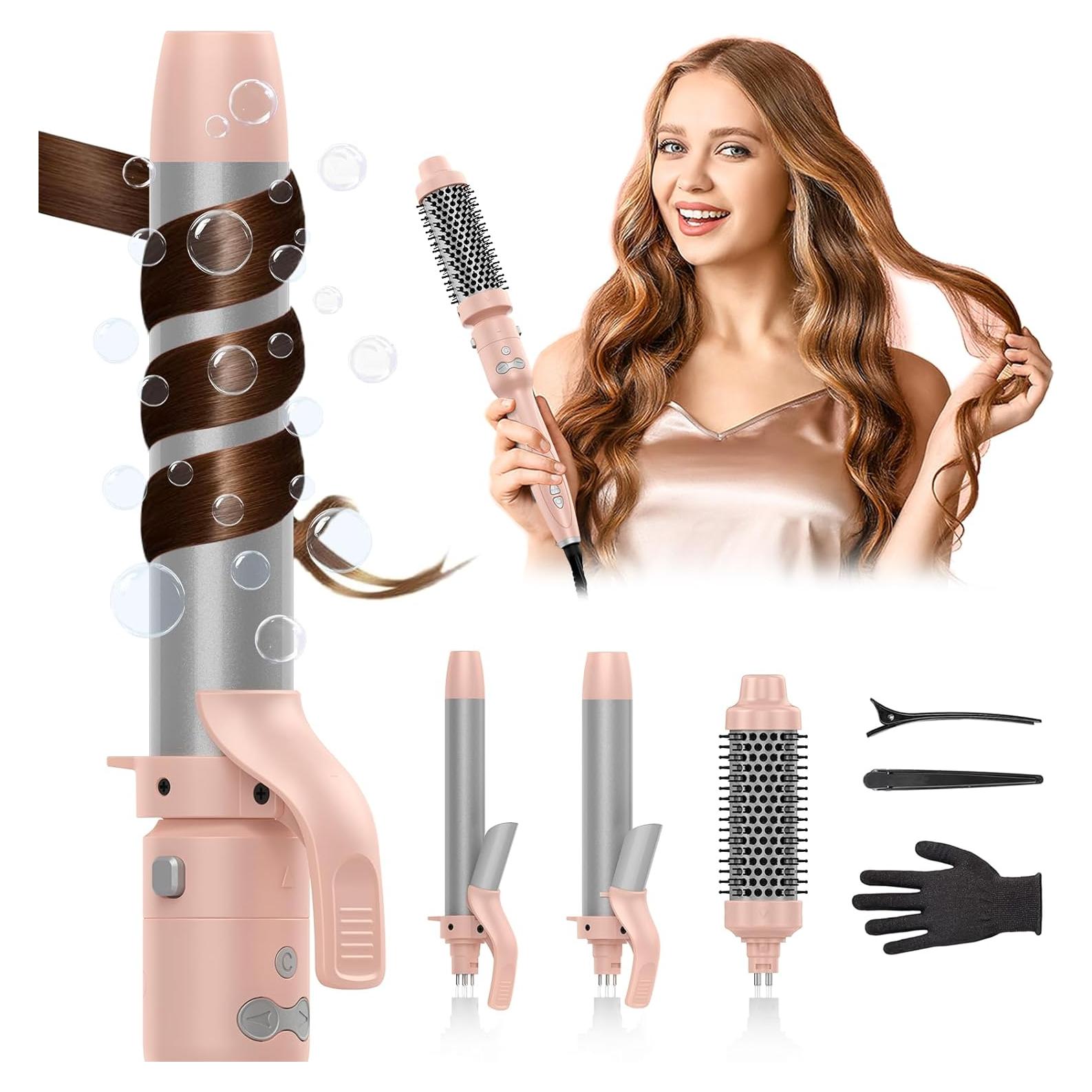 Plancha de Rizar Automática Afanso 3 en 1, 150-210°C