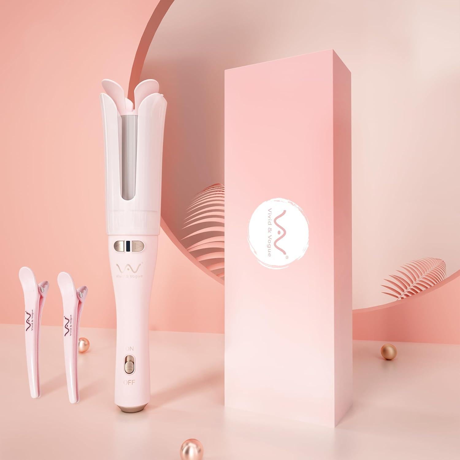 Plancha de Rizar Automática VAV 1.25" (3.18 cm) para Cabello Largo