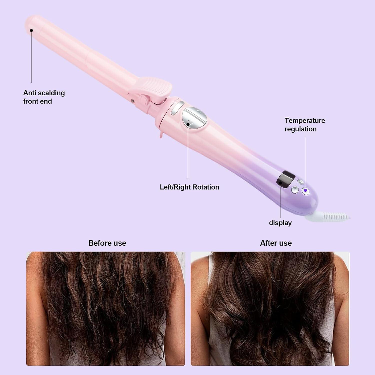 Plancha de Rizar Automática SEMQIMIUSO 1 Pulgada 232°C