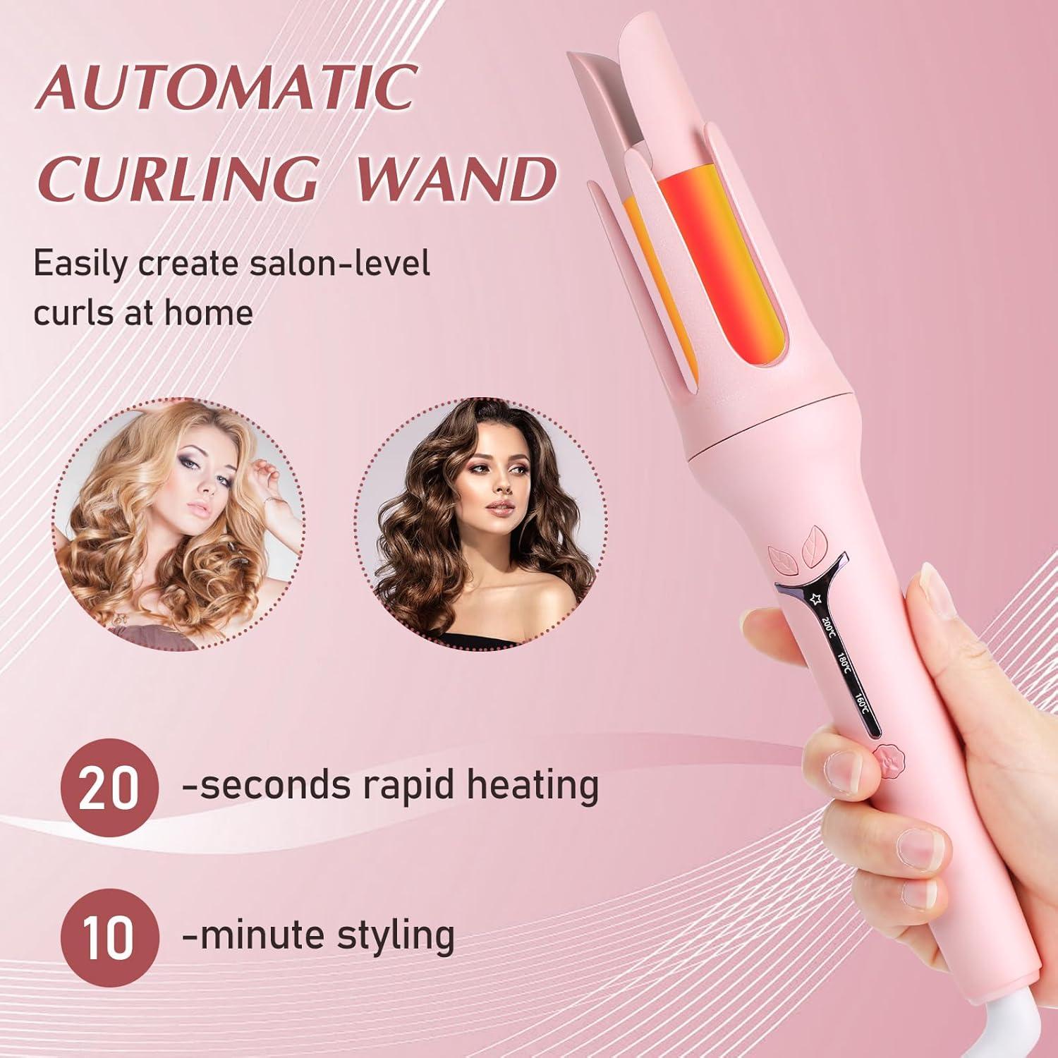 Rizador Automático Mannice 32mm Cerámica 3 Temperaturas