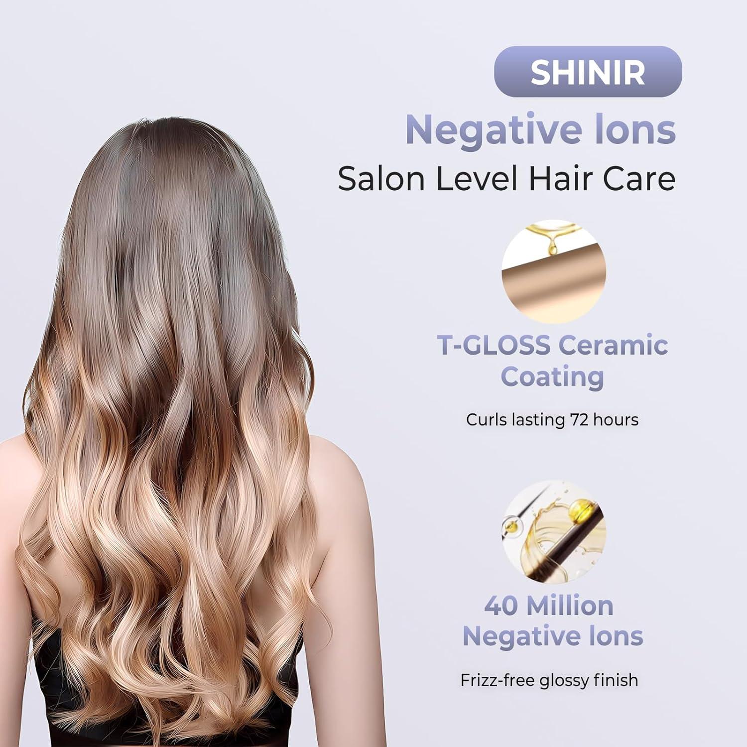 Plancha de Rizar Automática Yitrust 1.25" 5 Temperaturas Doble Voltaje